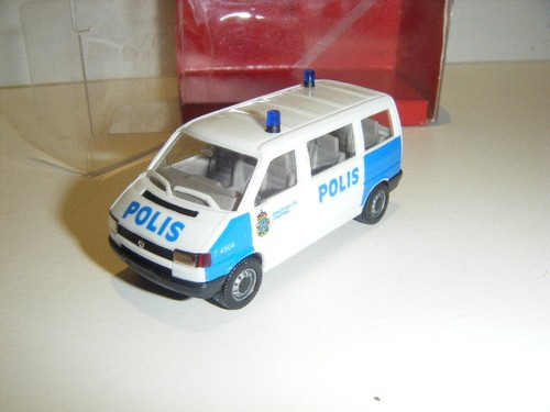 Herpa bus polis sverige - t4,