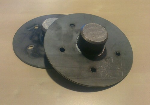 Reparaturblech federteller - 2x,